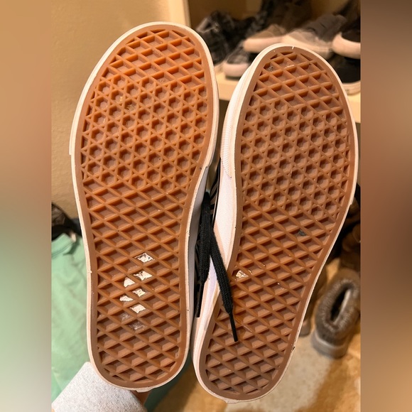 Sparkle Zebra Print Vans - Picture 3 of 6